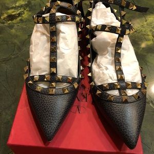 Size 40 Denim Valentino Shoes